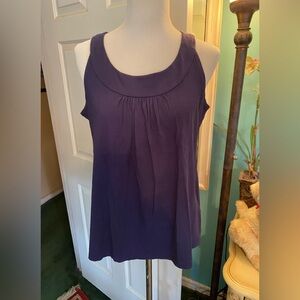 Blue Sleeveless Top